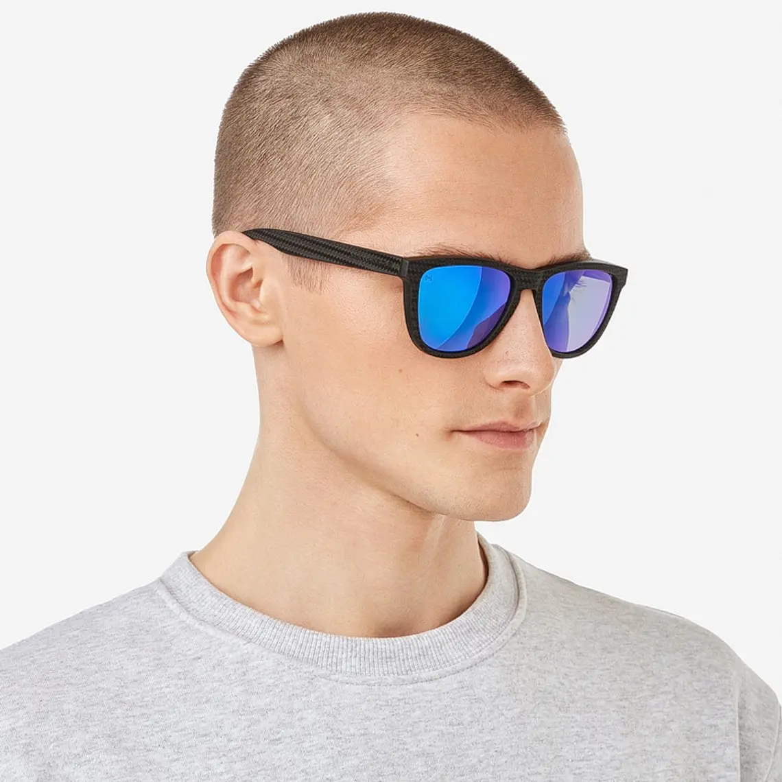 Lentes de Sol Polarizado Hawkers One Raw Carbono HONR21NLTP 10