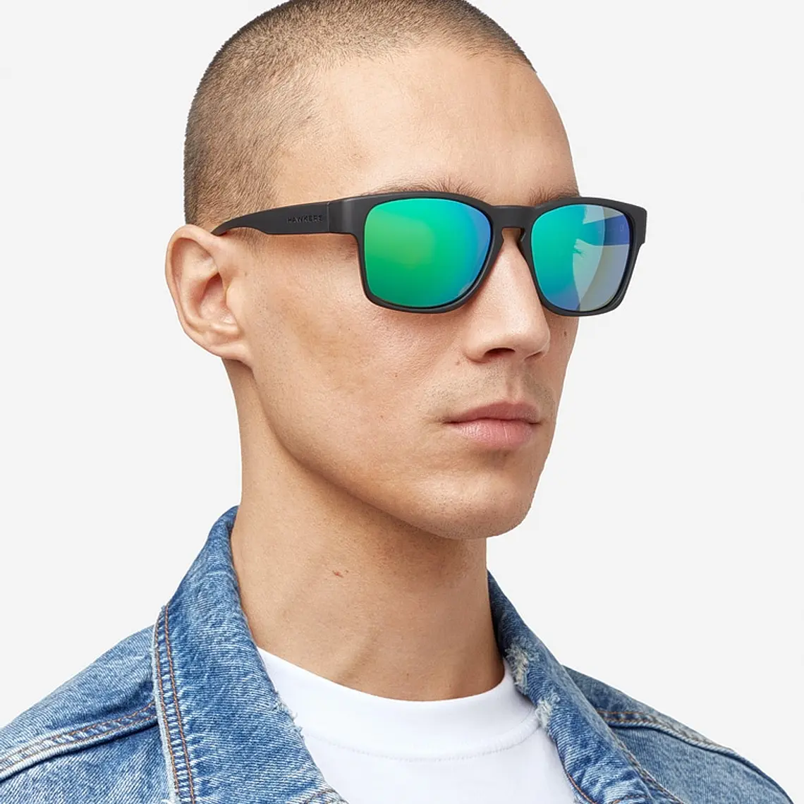 Lentes de Sol Polarizado Core Raw Emerald HCRA22BFTP Unisex - Talla 56mm 3