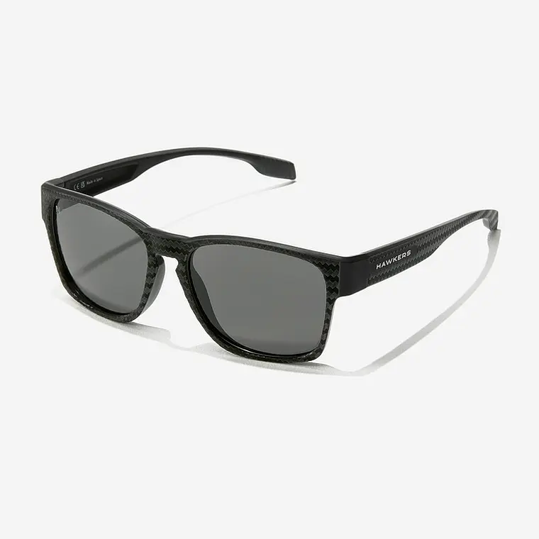 Lentes de Sol Polarizado Hawkers Core Raw Carbon Fiber HCRA25NBTP - Talla 56mm 5