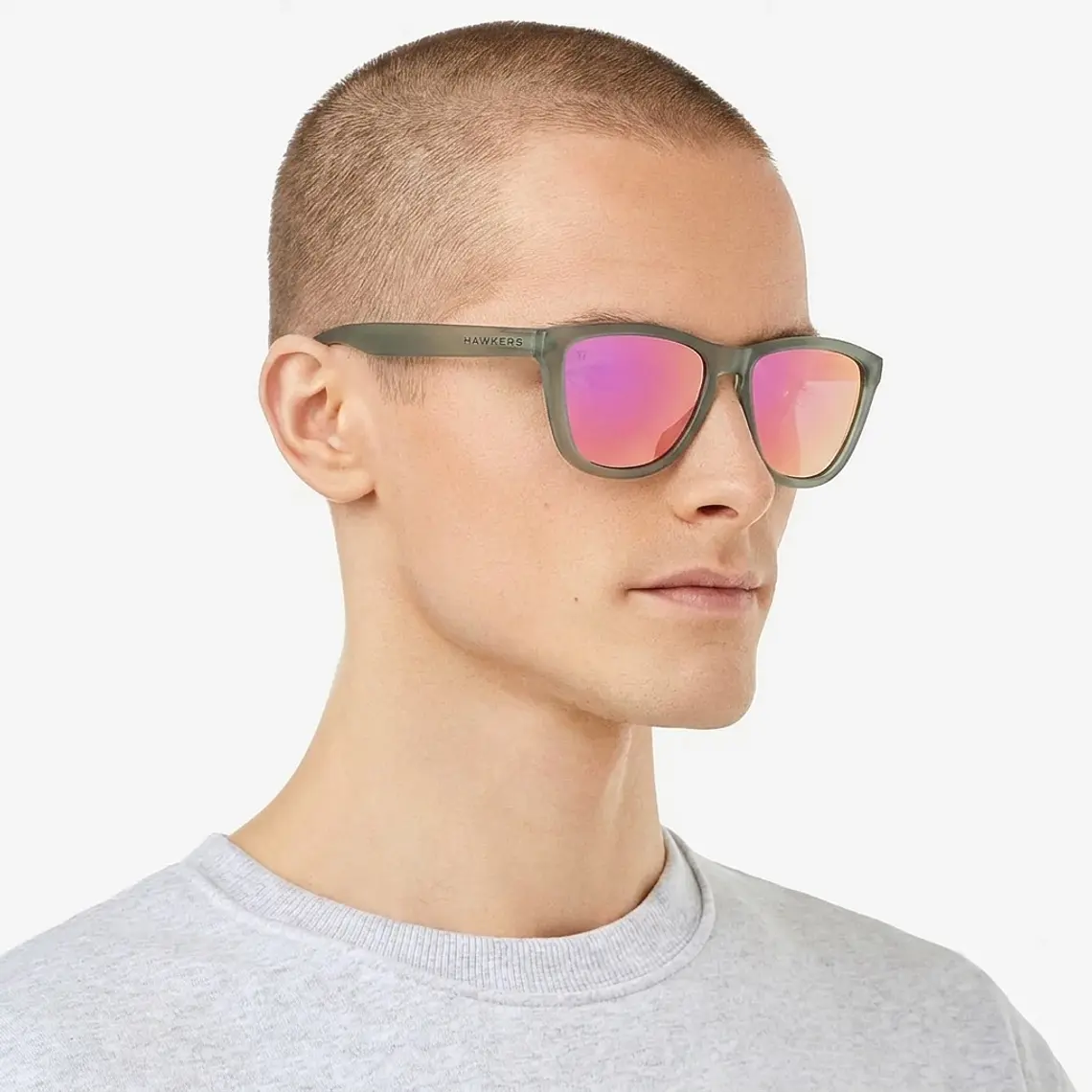 Lentes de Sol Hawkers One Gris Transparente OTR25 - Talla 54mm 4