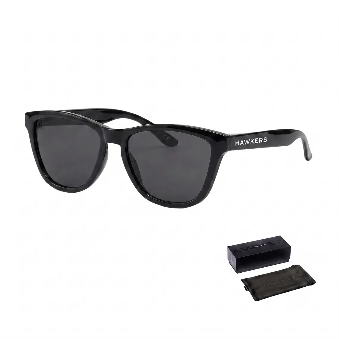 Lentes de Sol Polarizado Hawkers One HONE22BBTP Negro Brilloso Black Talla 54mm 1
