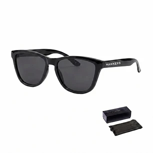Lentes de Sol Polarizado Hawkers One HONE22BBTP Negro Brilloso Black Talla 54mm
