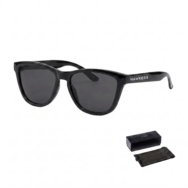 Lentes de Sol Polarizado Hawkers One HONE22BBTP Negro Brilloso Black Talla 54mm 1