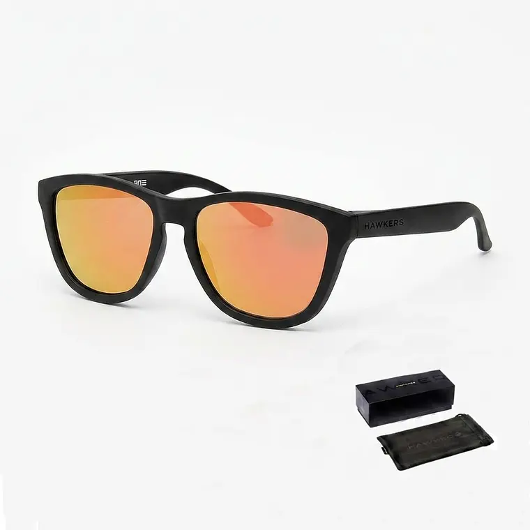 Lentes de Sol Hawkers One Naranja Espejado OTR31 - Talla 54mm 1