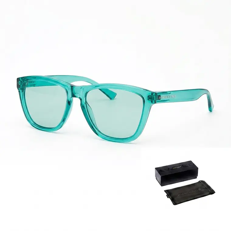 Lentes de Sol Hawkers One Ls LIFTR13 Celeste Gris Espejado Mujer - Talla 54mm 1