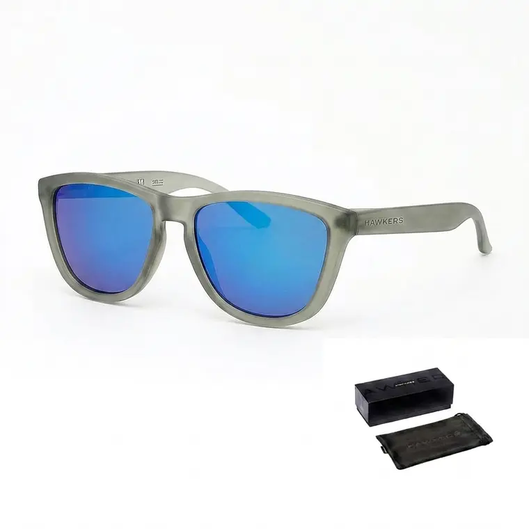 Lentes de Sol Hawkers One Gris Azul Espejo O16 - Talla 54mm 1