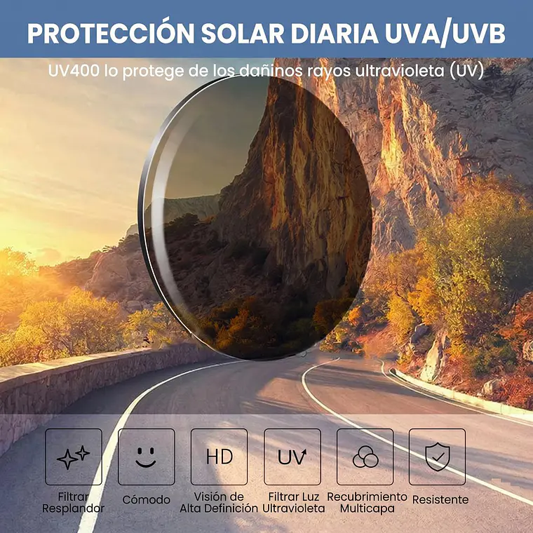 Lentes de Sol Polarizado Hawkers One 140014 Negro Mate Unisex Talla 54mm 12