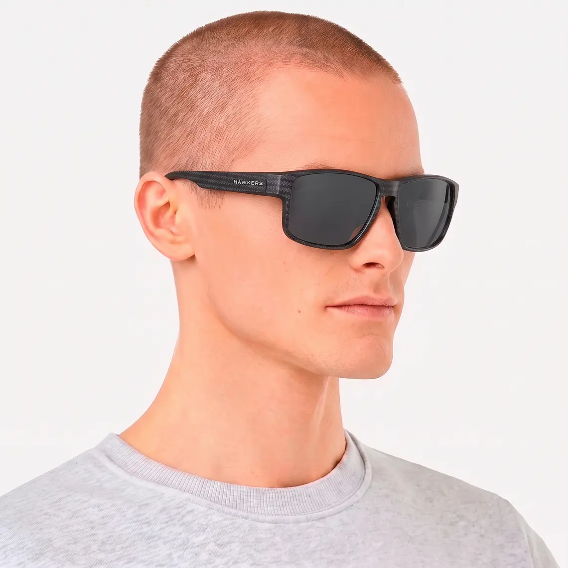 Lentes de Sol Polarizado Hawkers Faster Raw Carbon Fiber HFRA22NBTP - Talla 58mm 3