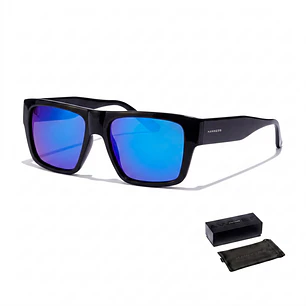 Lentes de Sol Polarizado Waimea Black Revo HWAI22BLTP Unisex -  Talla 55mm