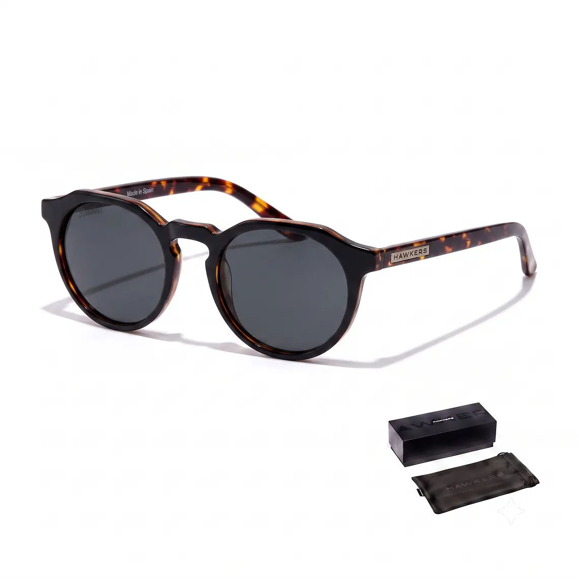 Lentes de Sol Polarizado Warwick Black Carey HWAR20BBTP Unisex - Talla 51mm 1