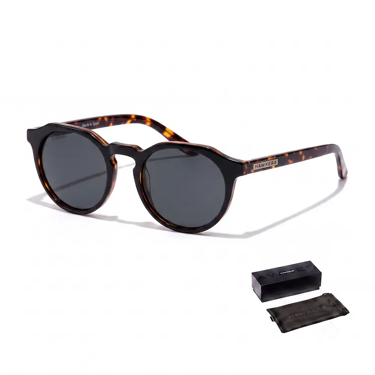 Lentes de Sol Polarizado Warwick Black Carey HWAR20BBTP Unisex - Talla 51mm 1