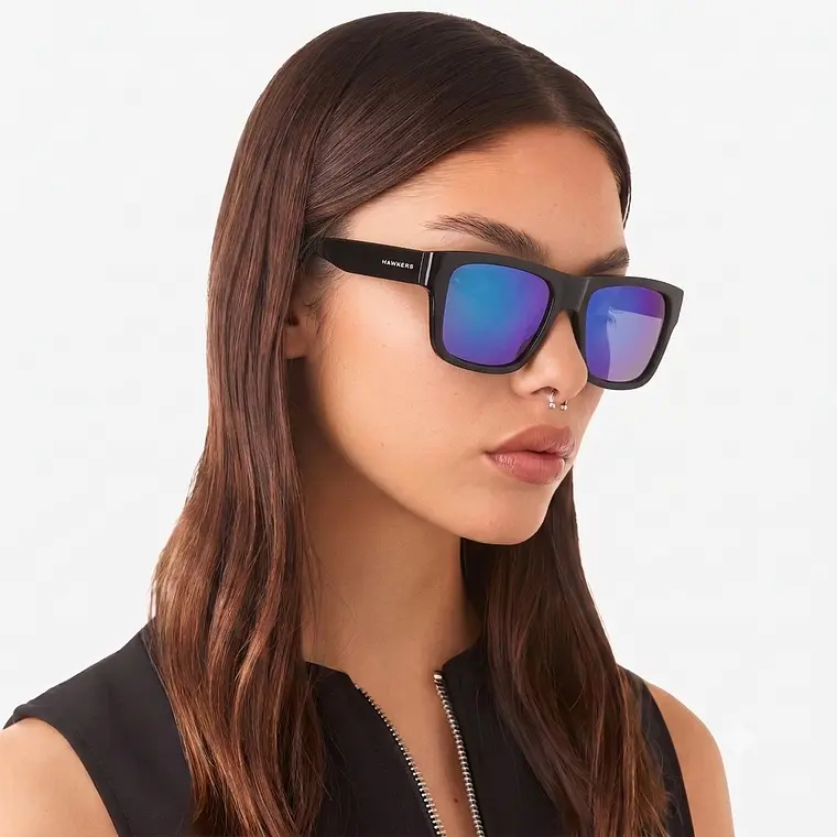 Lentes de Sol Polarizado Waimea Black Revo HWAI22BLTP Unisex -  Talla 55mm 2