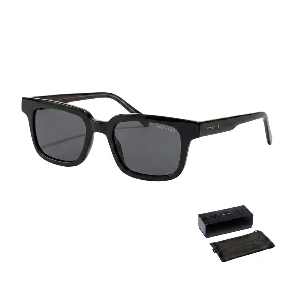 Lentes de Sol Hawkers Covent Black Dark Eco HCOV26BBR0 - Talla 51mm 1