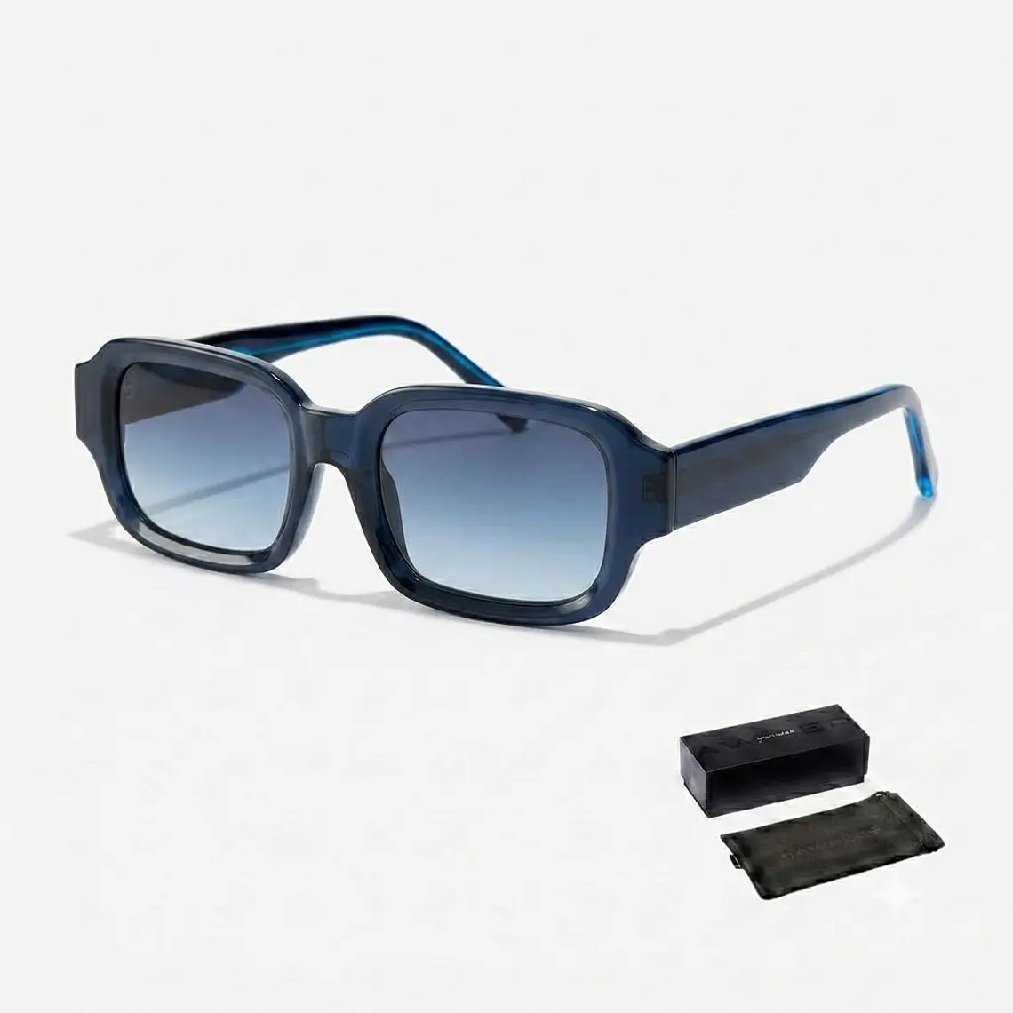 Lentes de Sol Hawkers Azure Azul Indigo Unisex  HAZU26LLT0 - Talla 52mm 1