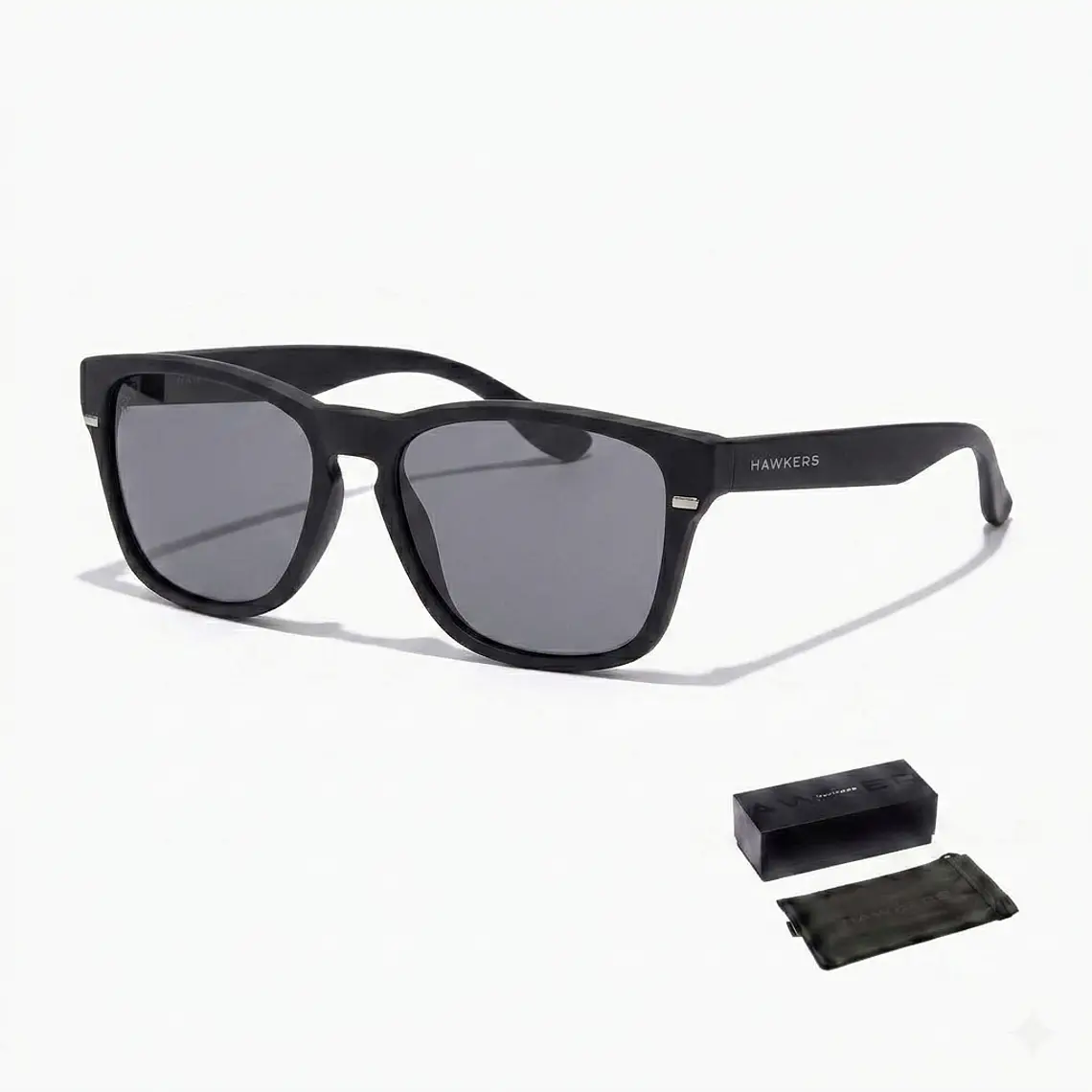 Lentes de Sol Polarizado Hawkers Core Raw HCRA22BBTP Negro - Talla 56mm 1