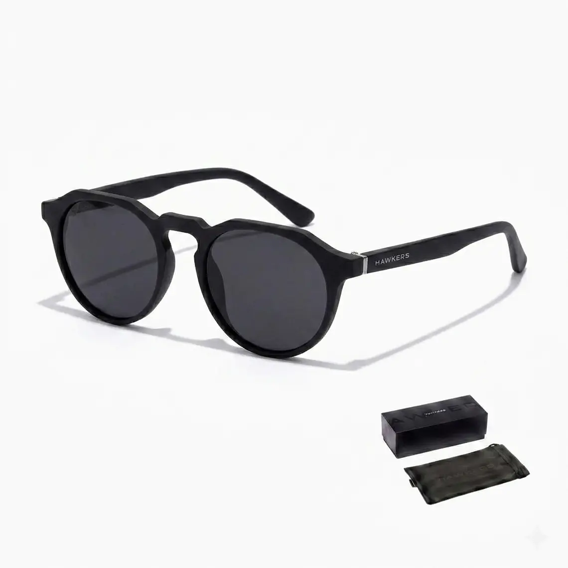 Lentes de Sol Hawkers Warwick Carbon Negro Dark W18TR11 - Talla 51mm 1