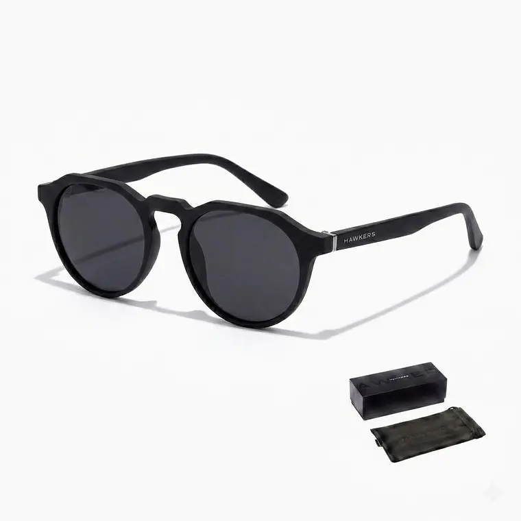 Lentes de Sol Hawkers Warwick Carbon Negro Dark W18TR11 - Talla 51mm 1