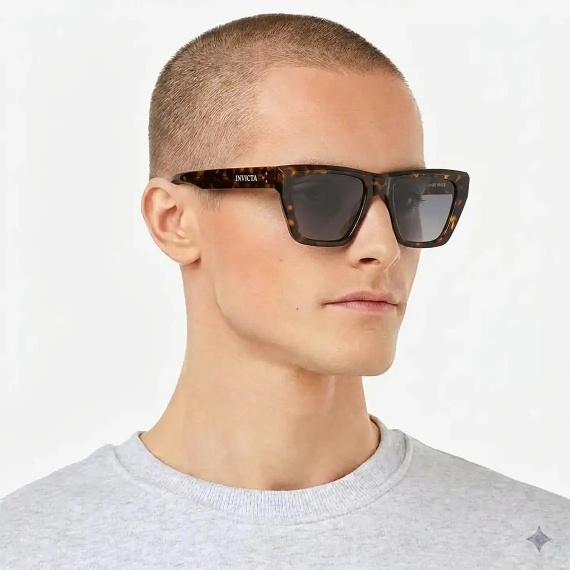 Lentes de Sol Invicta I37277-WIL-40-G03 Marron Unisex - Talla 53mm 3