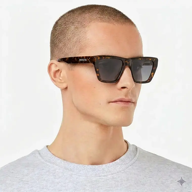 Lentes de Sol Invicta I37277-WIL-40-G03 Marron Unisex - Talla 53mm 3