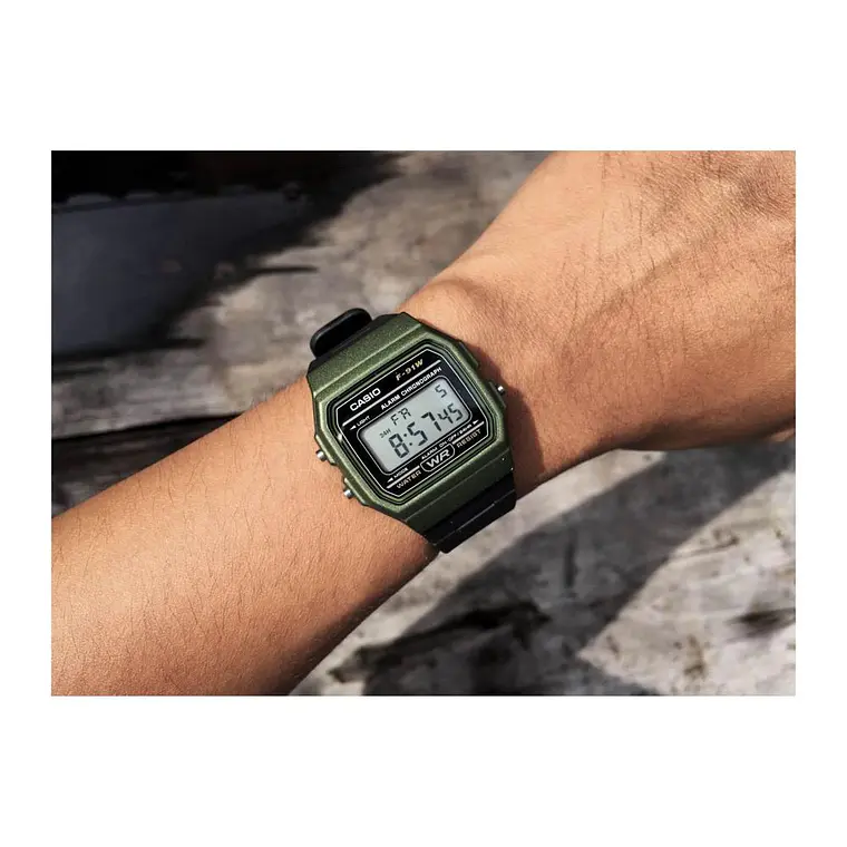 Reloj Casio 100% Original F-91WM-3A 3