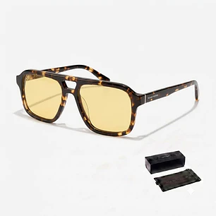Lentes de Sol Hawkers Croupier HCRO26CYX0 Carey Amarillo- Talla 53mm