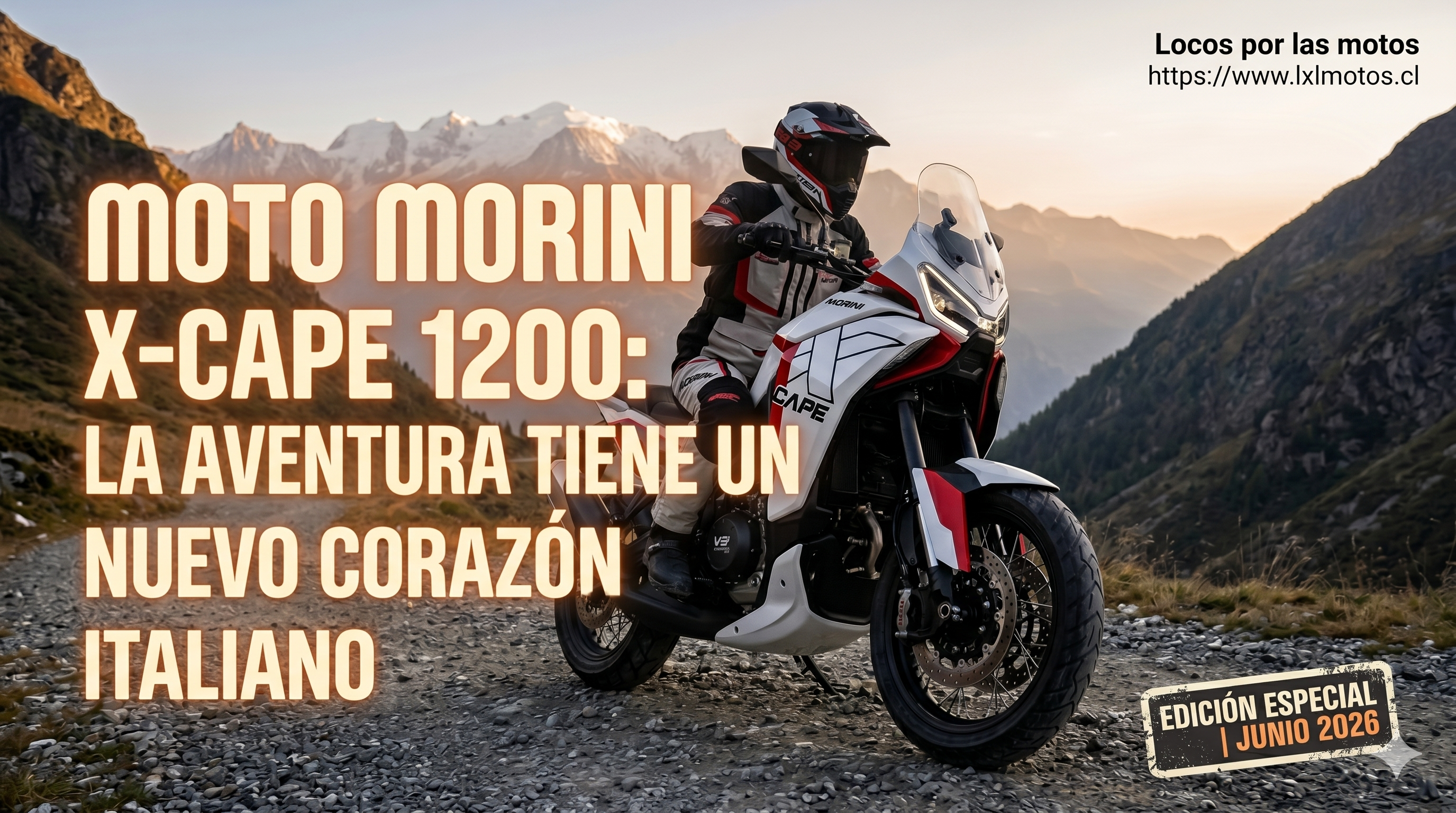 Moto Morini X-Cape 1200: El rugido del V2 italiano que promete sacudir los cimientos del Trail