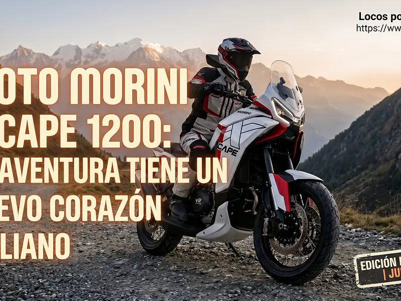 Moto Morini X-Cape 1200: El rugido del V2 italiano que promete sacudir los cimientos del Trail