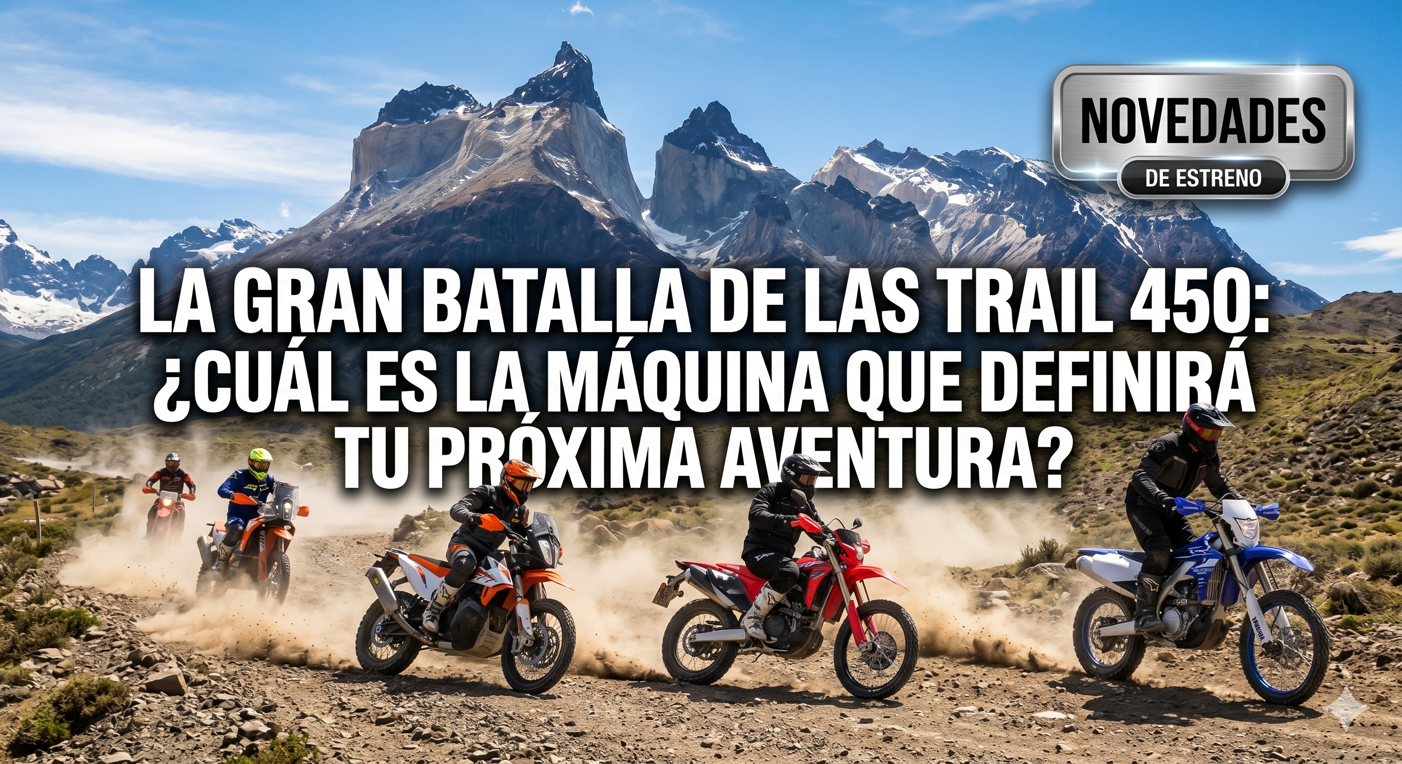 La Batalla de las 450: ¿Cuál de estas máquinas merece robarse tu corazón (y tu dinero)?
