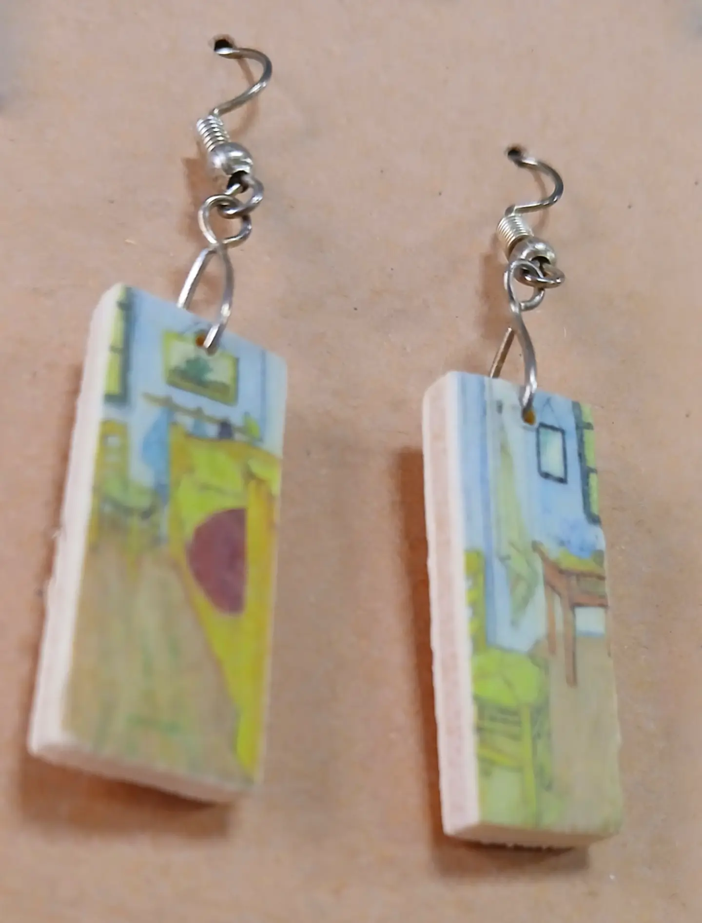 Pendientes Van Gogh 3