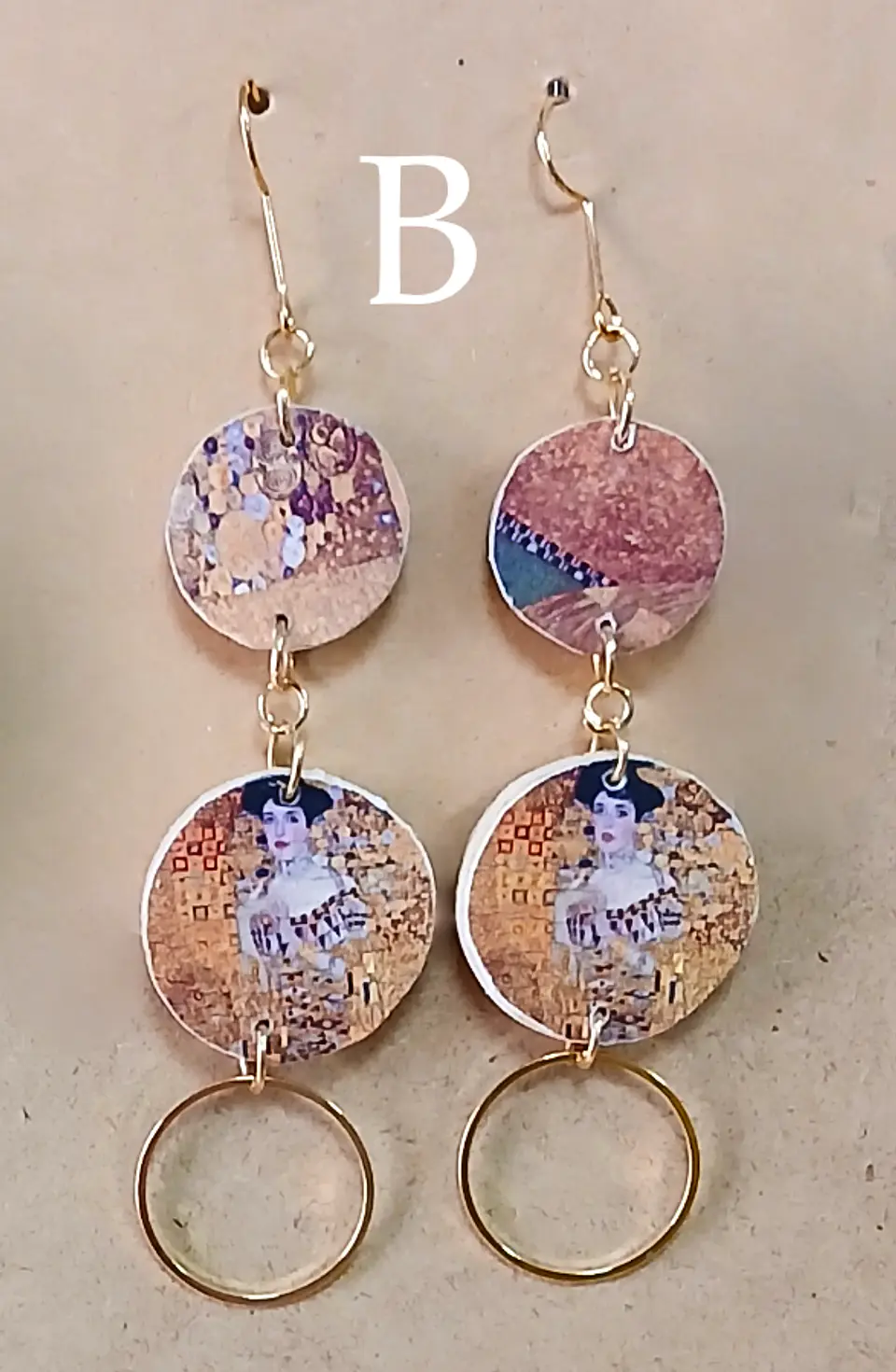 Pendientes Klimt 4