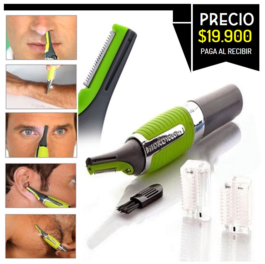 Micro perfiladora depiladora ersonal para rostro cejas barba nariz y orejas Touch
