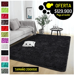 Tapete alfombra carpet decorativa suave de 200 x 150 cm para sala habitacion loby y muchos otros espacios