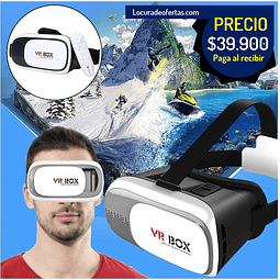 Gafas VR realidad aumentada virtual para usar con celulares hasta 6.3 pulgadas incluye control para manejo a distancia ideal para usar con app y ver peliculas de inmersion metaverso.