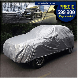 Carpa protectora forro cobertor para carro para lluvia sol ppolvo nieve etc echo en eva con resortes esquineros.
