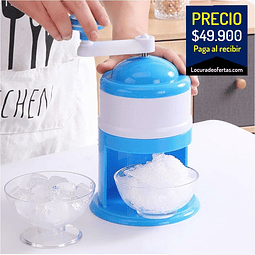 Maquina casera para rastapados  granizado de hielo 