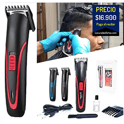 Maquina de motilar recargable con guía multinivel batería extraíble sistema de limpieza fácil