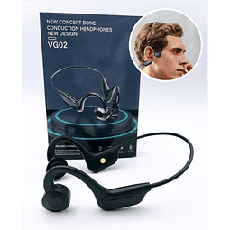 VG02 Auriculares deportivos   Bluetooth de conducción ósea resistentes al sudor 