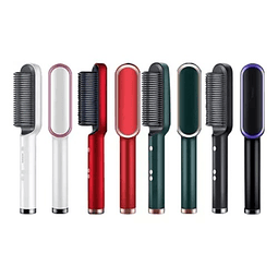Cepillo Alisador Plancha Anti quemaduras 5 Niveles 45w