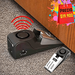 Alarma De Puerta En Forma De Cuña De 120 Db Portatil
