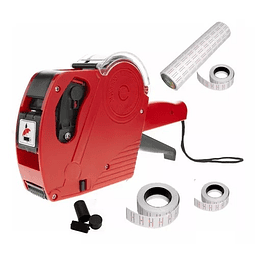 Combo Tiqueteadora Marca Precio Número + 10 Rollos