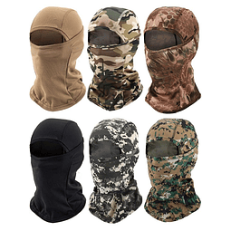 pasamontañas para moto, una prueba de viento, camuflaje, pesca, máscara de esquí de invierno