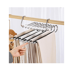 *GANCHO ORGANIZADOR DE ROPA x9 RIELES 