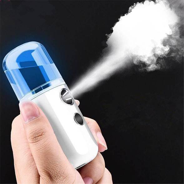 Mini Portátil Rociador Facial Humidificador Nano Cara Vapor Mano Cara Hidratante