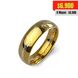 Anillo Único Del Señor De Los Anillos