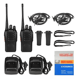 *Kit Radio Teléfono Baofeng  Incluye 16 canales previamente configurados