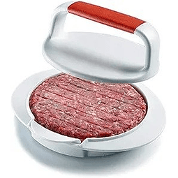 Prensa antiadherente para hamburguesas