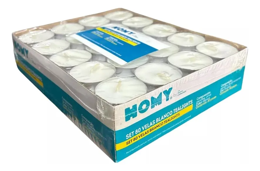 Velas Pebetero Para Decoración de Ambientes x 80 velas