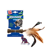 Johnny Stick con Plumas en un Lado