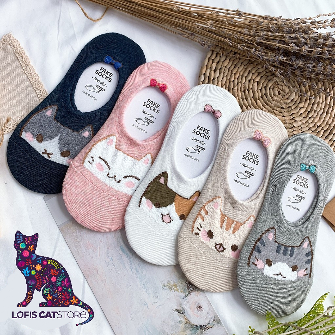 Calcetines Puntillas Gatunas 1