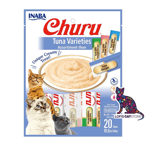 Snacks Churu Variedades Atún